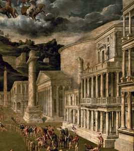 القتال المصارع (التفاصيل 3) بواسطة باريس بوردن